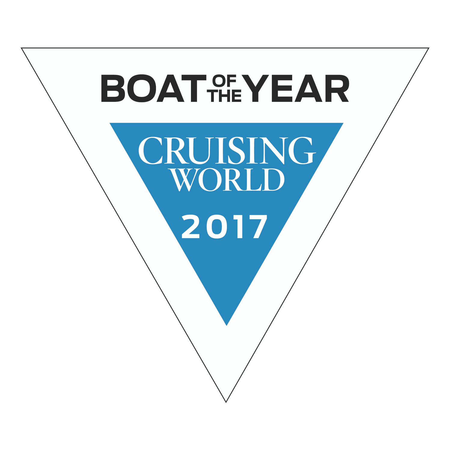 logo award cruising world boat of the year 2017