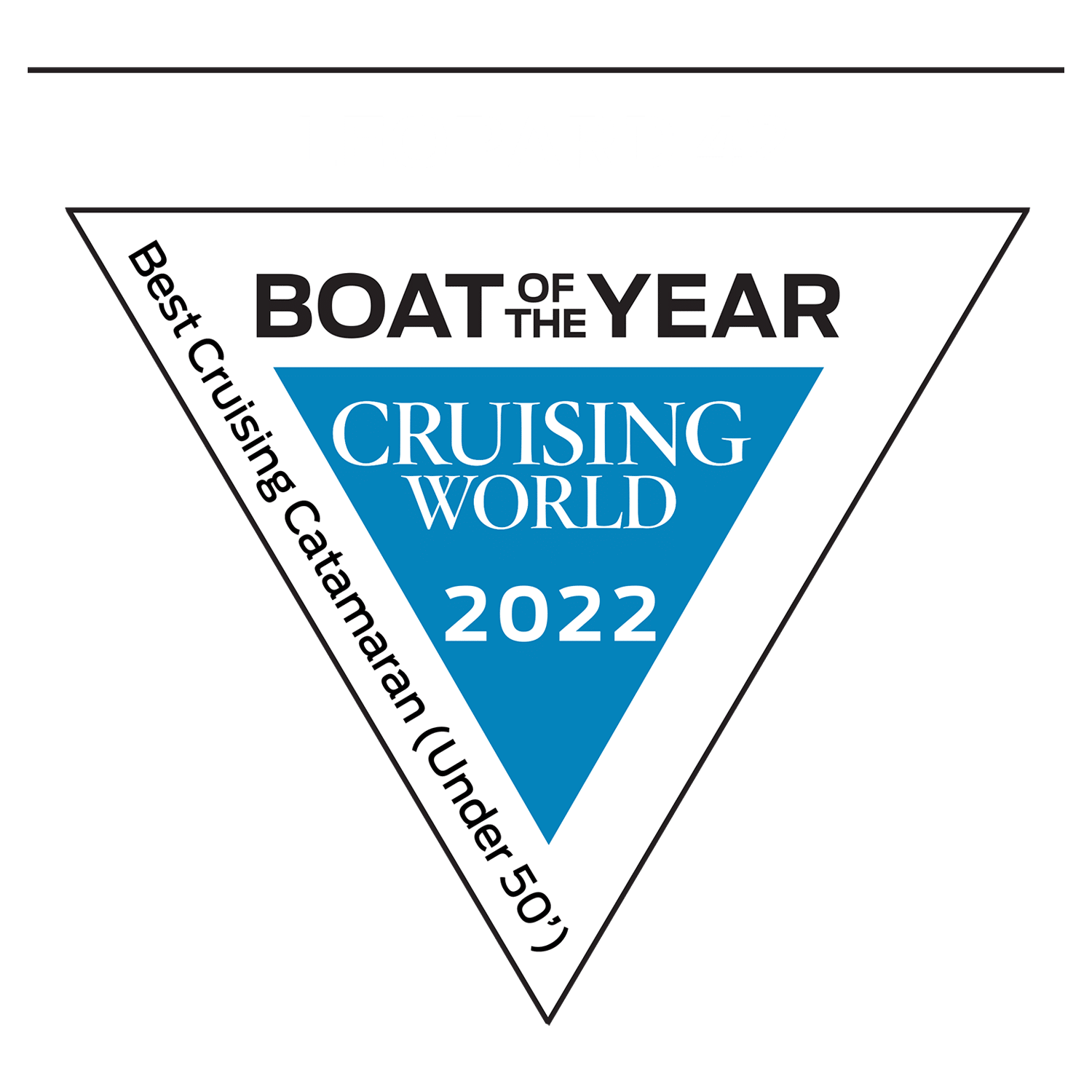 logo award cruising world boat of the year 2022 winner leopard 42